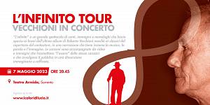 L'infinito tour roberto vecchioni in concerto a sorrento